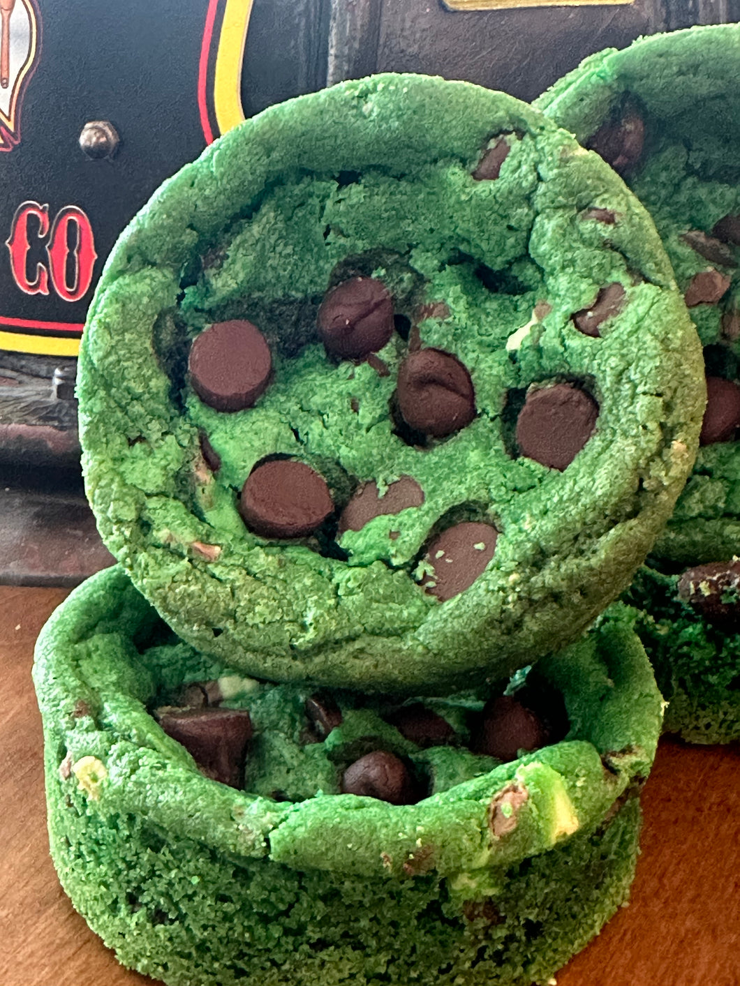 The Chief's Next Rung Mint Chip Cookie
