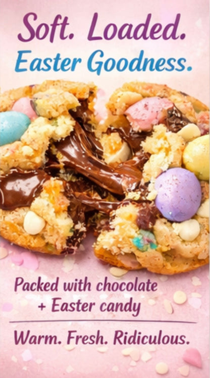 Chocolate Chip Mini Egg Cookie